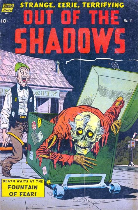 Out of the Shadows #11 (Better / Nedor / Standard / Pines) | Horror comics, Scary comics, Comic ...