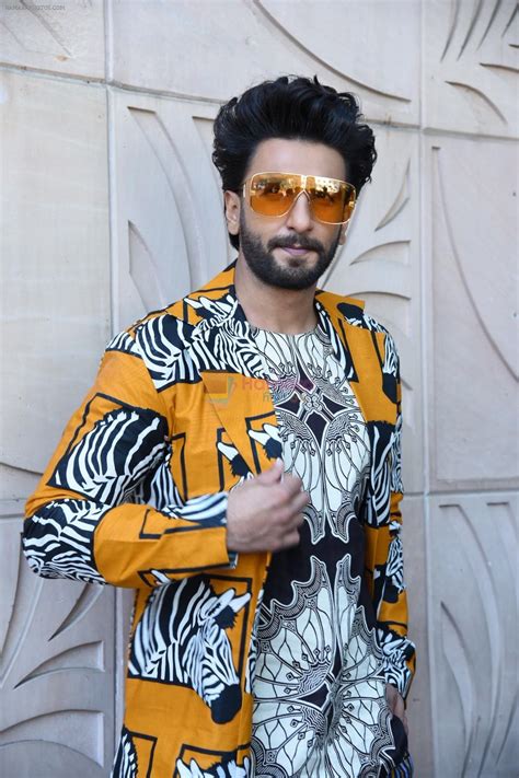 Ranveer Singh at the promotion of film Gully Boy on 7th Feb 2019 / Ranveer Singh - Bollywood Photos