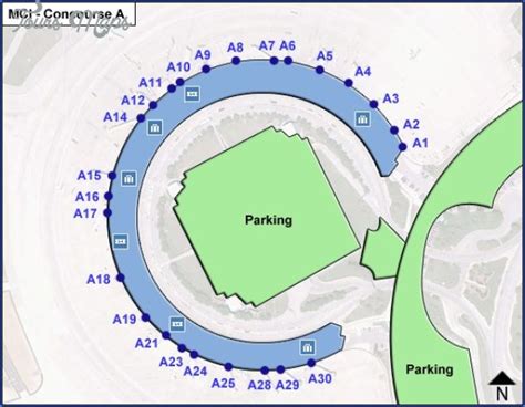 Map Of Kansas City Airport - ToursMaps.com