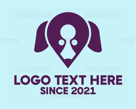 Dog Location Pin Logo | BrandCrowd Logo Maker