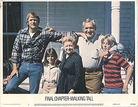 FINAL CHAPTER: WALKING TALL released Aug 10, 1977 Starring Bo Svenson, Lurene Tuttle, Forrest ...