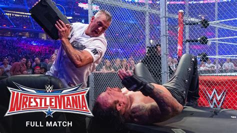 FULL MATCH - Undertaker vs. Shane McMahon – Hell in a Cell Match: WrestleMania 32 - YouTube