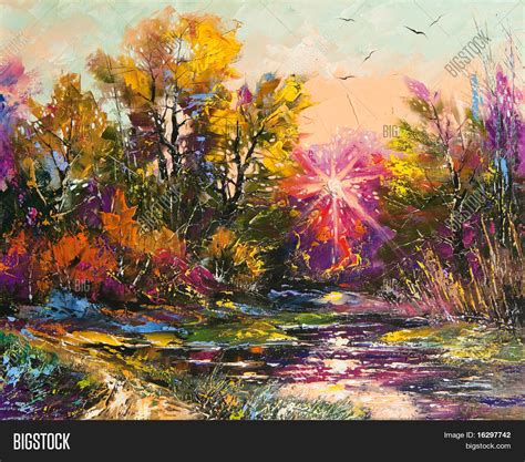 Oil Painting - Autumn Image & Photo (Free Trial) | Bigstock