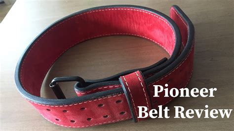 Pioneer Belt Review, Better Than My Inzer? - YouTube