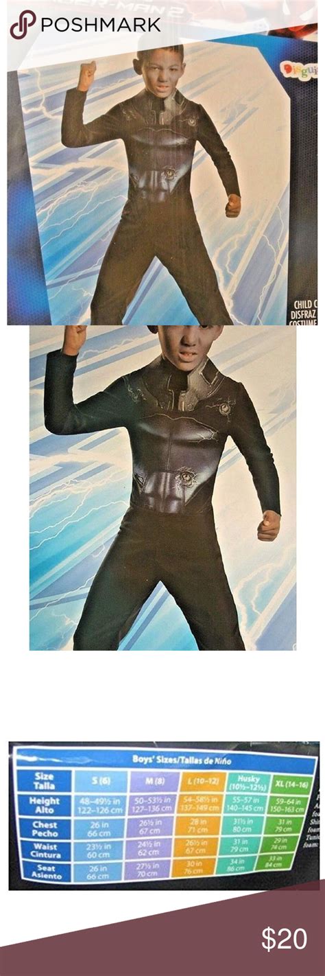 Spider-Man 2 Electro Dress Up Halloween Costume S | Up halloween ...