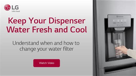 [LG Refrigerator] - How To Replace Water Filter - YouTube