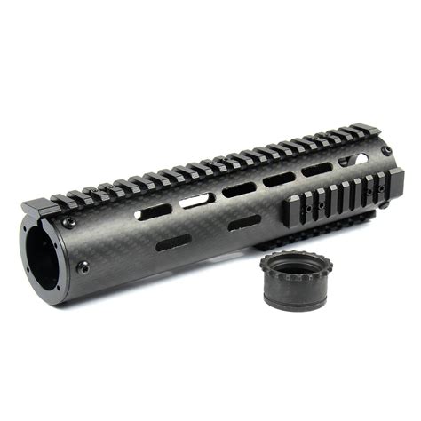 AR-15 10" Carbon Fiber Handguard With Rail and Barrel Nut – TACFUN