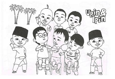 11 Gambar Upin Ipin Keren Terbaru dan Sketsa - BROONET