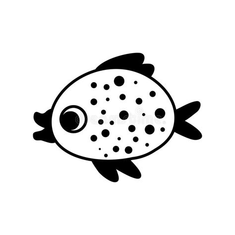 Fish Icon Vector. Aquarium Illustration Sign. Ocean Symbol. Funny Fish Logo Stock Illustration ...