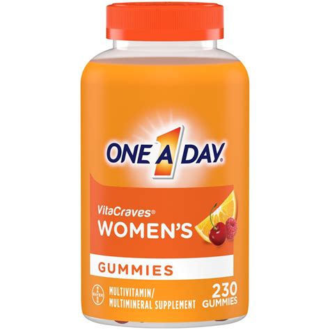 One A Day Women’s Multivitamin Gummies, Multivitamins for Women, 230 Ct ...