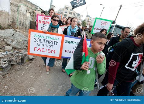 Jerusalem Protest editorial photo. Image of banner, jerusalem - 17384586