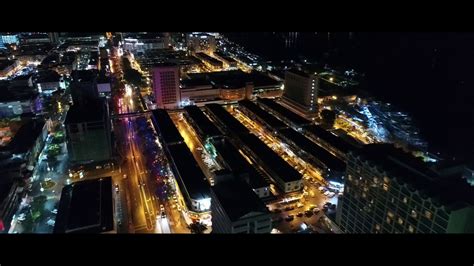 Kota Kinabalu City Night View (DJI Phantom 4 Pro) - YouTube