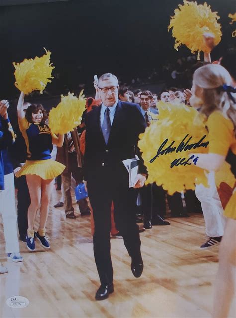 Autographed John Wooden UCLA Bruins 11x14 photograph w/ JSA COA - Main ...