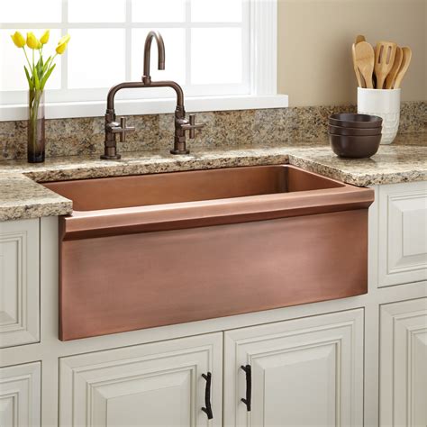 30" Bria Copper Farmhouse Sink - Kitchen