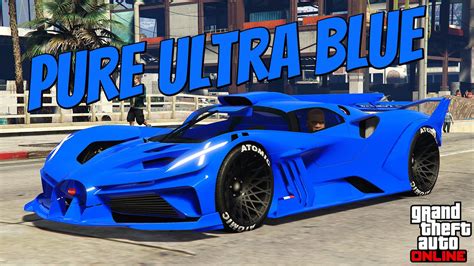 True ULTRA BLUE Crew Color in GTA 5 Online | This is My New Favorite Color - YouTube