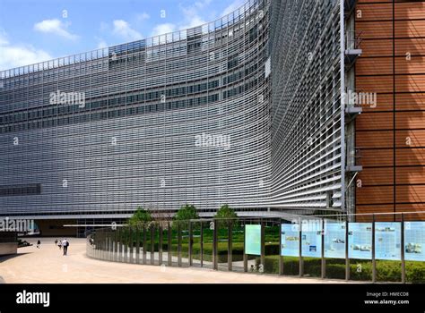 Berlaymont building - headquarters of the European Commission, Brussels, Belgium, Europe Stock ...