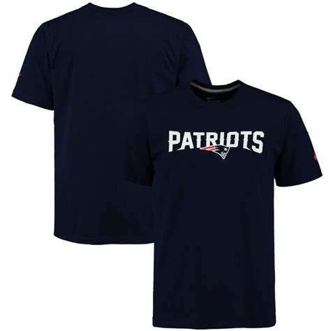 Nike New England Patriots Fast Wordmark T-Shirt - Navy Blue - Fanatics.com