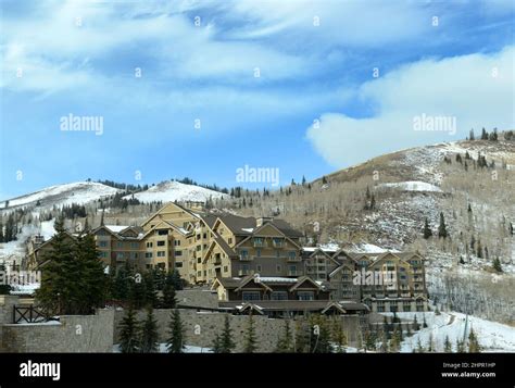 The Montage lodge at the Deer Valley ski resort in Park City, Utah ...