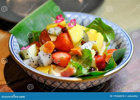 Fruit Salad or Mixed Fruit Salad Stock Photo - Image of mixsalad, tasty: 179468678