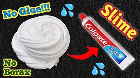 No Glue Toothpaste Slime | How to make slime without glue | How to make toothpaste slime | Diy ...