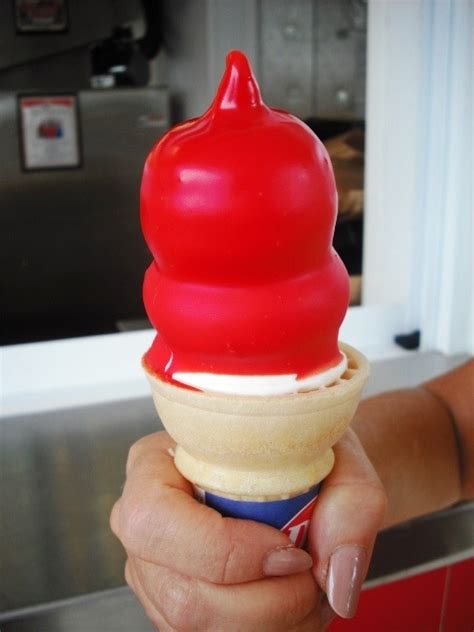 Dairy Queen Cherry Dipped Cone | Jay Bernard | Pinterest