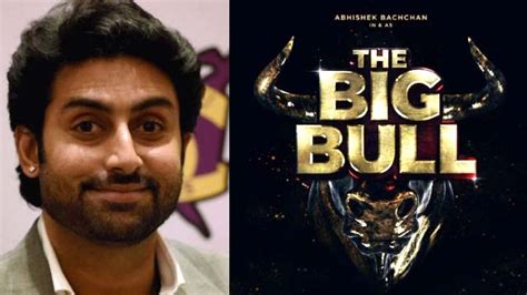 Abhishek Bachchan Announces Next - The Big Bull; To Be Produced By Ajay ...