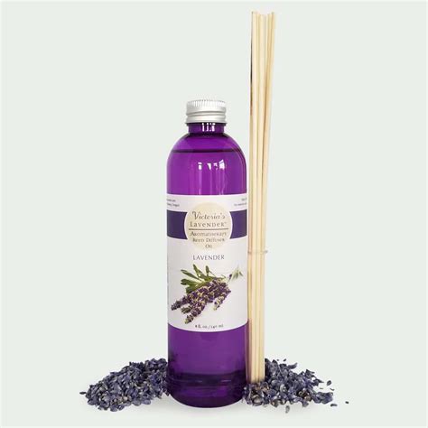 lavender reed diffuser set