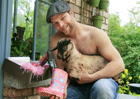 Men Take Off Their Shirts for the 2024 Irish Farmer Calendar