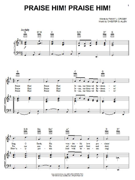 Praise Him! Praise Him! | Sheet Music Direct