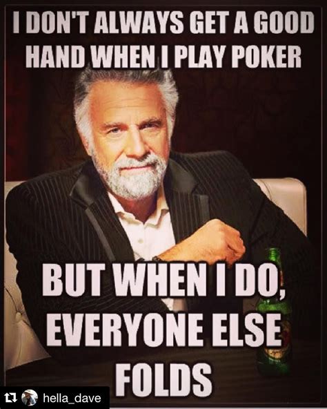 The ULTIMATE List of Poker Memes - Upswing Poker | Poker quotes, Memes, Poker