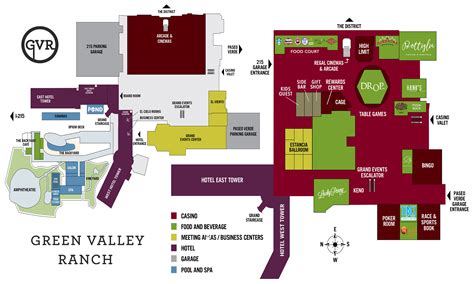 Green Valley Ranch Property Map & Floor Plans - Las Vegas