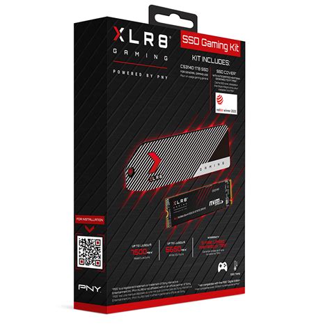 PNY XLR8 SSD Gaming Kit Designed to Fit PS5™