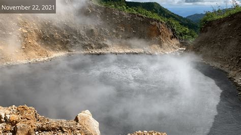 Boiling Lake Dominica 22 November 2021 | The UWI Seismic Research Centre