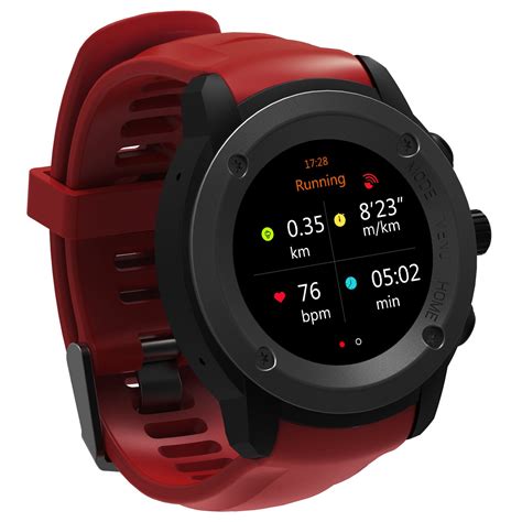 GPS Running Watch Heart Rate Monitor Sport Watch Compatible iOS Android with 3-4 Days Standby ...