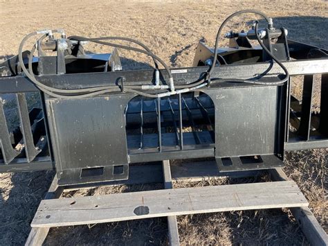 Skid Steer Grapple Bucket Attachment BigIron Auctions