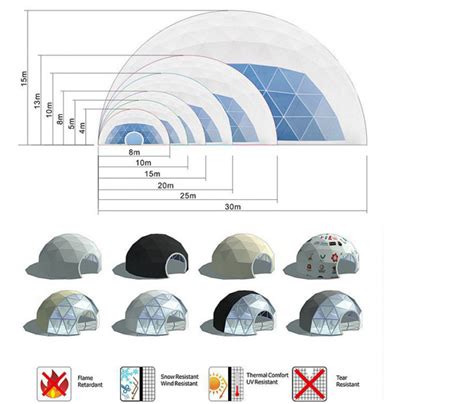 New arrival dome tent for beach activities sphere shaped tent - Ferult Truss Tent