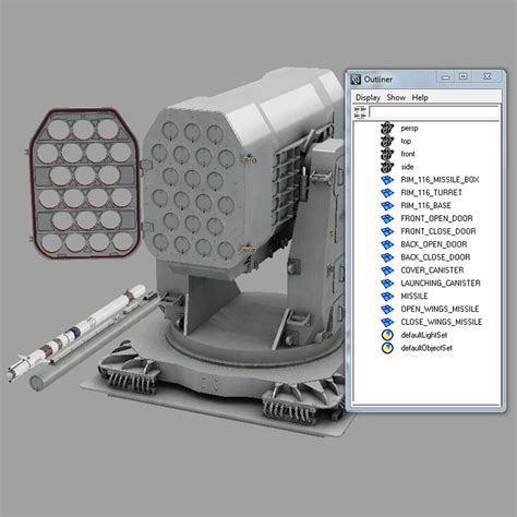 Rim-116 Simulator 3d Model