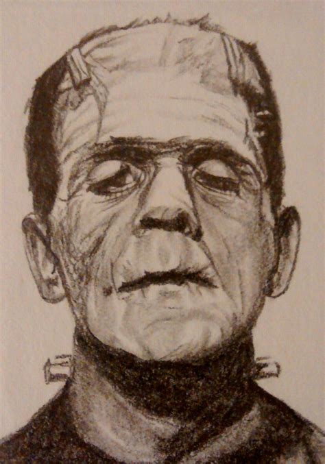 Frankenstein Monster Drawing