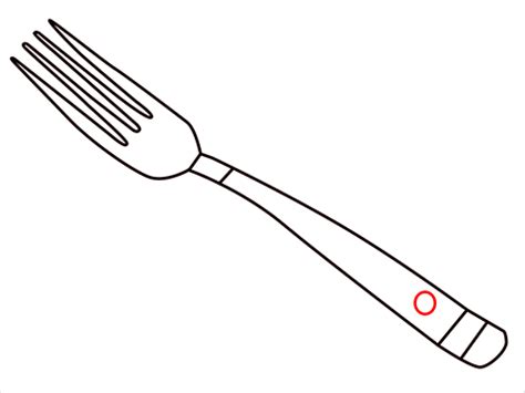 How To Draw A Fork Step by Step - [5 Easy Phase]