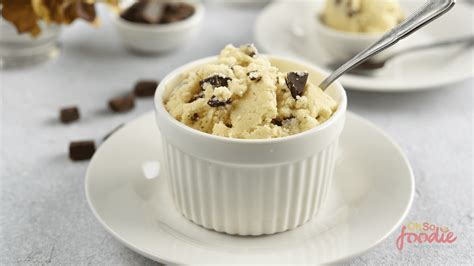 Edible Cookie Dough Without Eggs (Keto Approved) - Oh So Foodie