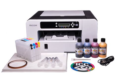 Ricoh Aficio SG3110DN Sublimation Ink Printer Bundle with Refillable ...