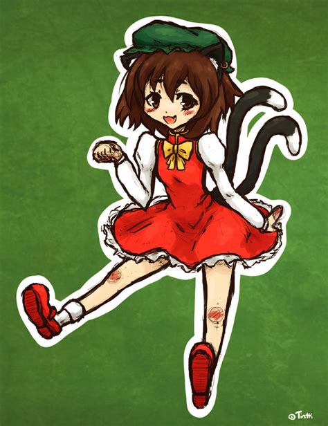 Chen (Touhou) by sinistergrumpy on DeviantArt