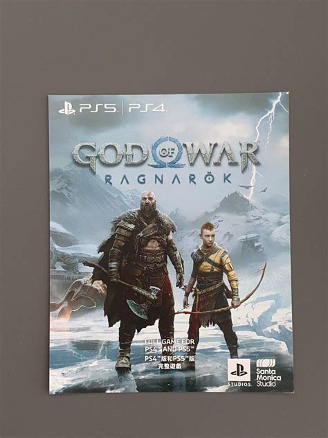 PS5 game God of War Ragnarok digital, Video Gaming, Video Games, PlayStation on Carousell