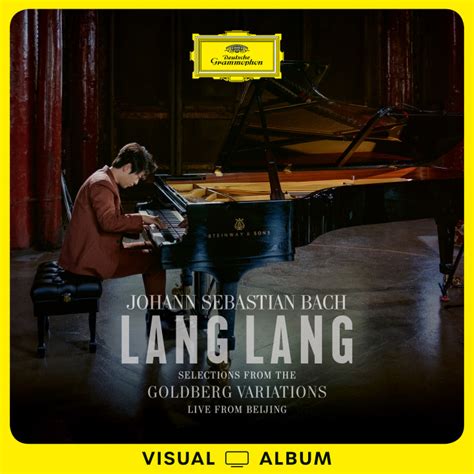 Product Family | BACH Goldberg Variations - Selections / Lang Lang (Live from Beijing / Visual ...