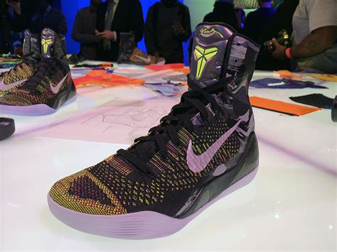 KOBE 9 elite flyknit high-top basketball shoe by NIKE