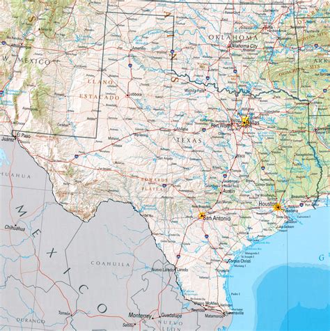 Texas Vacation & Tourist Attractions, State Parks, Houston, Dallas, Austin, Photos, Maps
