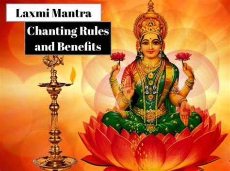 Laxmi Mantra for Fortune and Wealth - Chanting Rules and Benefits ...