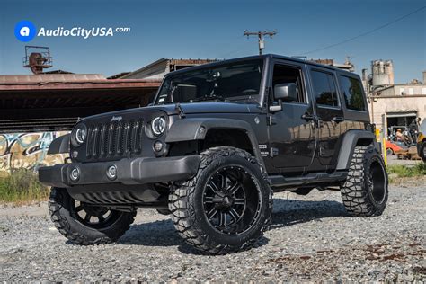 2017 Jeep Wrangler JK | 35x12.5x20 Nitto Mud Grapplers Tires | 20x12 ...