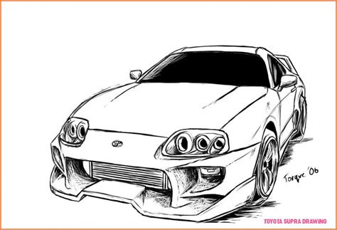 8 Outrageous Ideas For Your Toyota Supra Drawing | toyota supra drawing ...