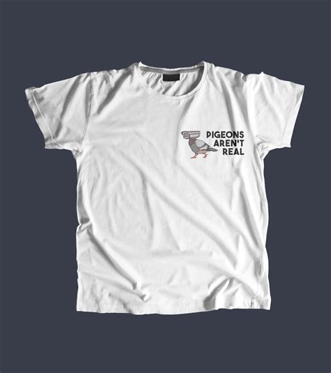 Surveillance Pigeon T-Shirt | Pigeons Aren't Real